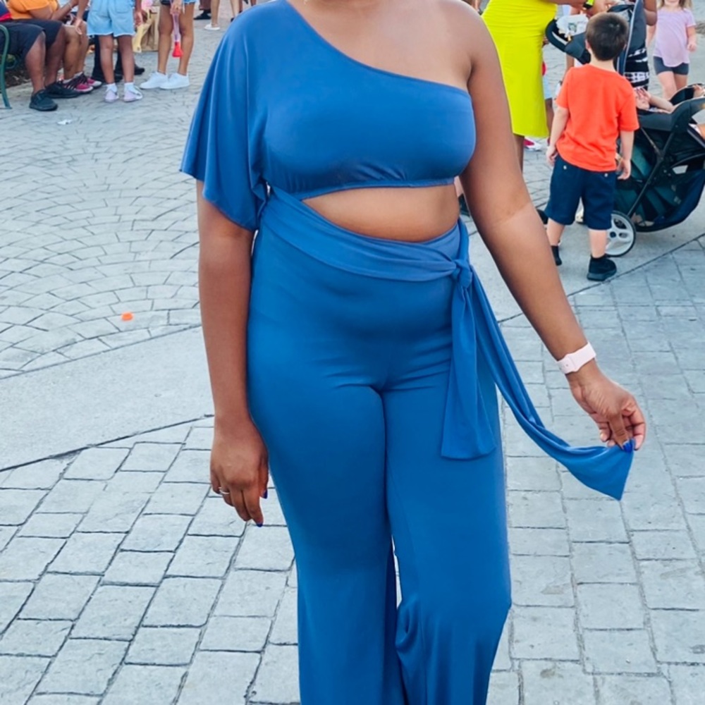 CUT IT OUT 💙 jumpsuit